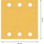  EXPERT C470 Schleifblatt-Sets mit 6 Löchern für Schwingschleifer Bosch EXPERT C470 Schleifpapier-Set für Schwingschleifer, 115 x 140 mm, G 2x40/2x60/2x80/2x120/2x180, 10-tlg., für Exzenterschleifer 12375596
