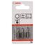  Extra Hard Schrauberbits, Sechskant Bosch Schrauberbit Extra-Hart, für Bohrmaschinen 12376950