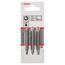  Extra Hard Schrauberbitpacks mit Doppelklinge, Phillips Bosch 3-tlg. Doppelklingen-Set, für Bohrmaschinen 12377005
