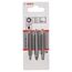  Extra Hard Schrauberbitpacks mit Doppelklinge, Pozidriv Bosch 3-tlg. Doppelklingen-Set, für Bohrmaschinen 12377008