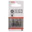  Extra Hard Schrauberbitpacks, Phillips Bosch Dreiteiliges Schrauberbit-Set, Extra Hard, für Bohrmaschinen 12376986