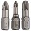  Extra Hard Schrauberbitpacks, Pozidriv Bosch Dreiteiliges Schrauberbit-Set, Extra Hard, für Bohrmaschinen 12376988