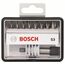  Schrauberbit- und Steckschlüssel-Sets Extra Hard Schrauberbitsets – Robust Line – Torx Bosch 8+1-tlg. Schrauberbit-Set, Robust Line, S T, Extra Hard-Ausführung, für Bohrmaschinen 12372341