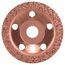  Carbide-Schleifköpfe, 22,23-mm-Bohrung für kleine Winkelschleifer Bosch Carbide-Topfscheibe, für kleine Winkelschleifer 12377390