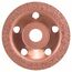  Carbide-Schleifköpfe, 22,23-mm-Bohrung für kleine Winkelschleifer Bosch Carbide-Topfscheibe, für kleine Winkelschleifer 12377389