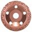  Carbide-Schleifköpfe, 22,23-mm-Bohrung für kleine Winkelschleifer Bosch Carbide-Topfscheibe, für kleine Winkelschleifer 12377388