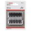  Schrauberbits Impact Control mit Doppelklinge, Torx-Torx Bosch Impact Control Schrauberbit-Set, 8-tlg., für Schlagschrauber 12377031