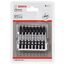  Schrauberbits Impact Control mit Doppelklinge, Torx-Torx Bosch Impact Control Schrauberbit-Set, 8-tlg., für Schlagschrauber 12377033