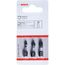  Schrauberbit-Packs Impact Control Pozidriv Bosch Impact Control PZ-Schrauberbits, 3‑teilig, für Schraubendreher 12377059
