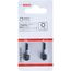 Schrauberbit-Packs Impact Control Internal Torx Bosch Impact Control T10-Schrauberbits, 2‑teilig, für Schraubendreher 12377069