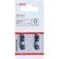  Schrauberbit-Packs Impact Control Internal Torx Bosch Impact Control T40-Schrauberbits, 2‑teilig, für Schraubendreher 12377074