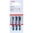  Schrauberbit-Packs Impact Control Phillips Bosch Impact Control PH-Power-Bits, 3‑teilig, für Schraubendreher 12377054