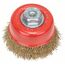  Clean for Metal Gewellte Topfbürsten mit M10-Gewinde für Winkelschleifer, vermessingt Bosch Topfbürste 75 mm, gewellter Draht, vermessingt, für kleine Winkelschleifer 12377419