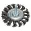  Gezopfte Scheibenbürsten Heavy for Metal für Bohrmaschinen Bosch Scheibenbürste 75 x 0,5 mm, gezopfter Stahldraht, für Dreh- und Schlagbohrer 12377444