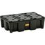  PE-Kleingebinde-/Laborwannen HD Cemo PE-Auffangwanne 25 HD m. PE-Rost u. Zulassung, 60 x 40 x 18 cm 12383526