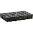 PE-Kleingebinde-/Laborwannen HD Cemo PE-Auffangwanne 120 HD m. PE-Rost u. Zulassung, 120 x 80 x 18 cm 12383532
