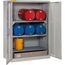 160 - Schadstoffsammelstation Cemo Fassschrank m. Fassregal & GFK-Wanne 150 l, 140x84x195 cm 12383750