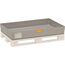  105 - Auffangwannen GFK Cemo GFK-Auffangwanne 150 l oh. Gitterrost, m. Zulassung, 120x80x20,8 cm 12383682