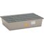  105 - Auffangwannen GFK Cemo GFK-Auffangwanne 220/2 l m. GFK-Gitterrost, m. Zulassung, 128x85x29 cm 12383700