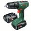  18-V-POWER FOR ALL-Akkusystem Bosch Akku-Zweigang-Schlagbohrschrauber EasyImpact 18V-40:2xAkkupack PBA 18V 2,0Ah W-B 12377561