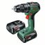  18-V-POWER FOR ALL-Akkusystem Bosch Akku-Zweigang-Schlagbohrschrauber UniversalImpact 18V-60: 2x PBA 18V 2.0Ah W-B 12377569