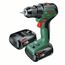  18-V-POWER FOR ALL-Akkusystem Bosch Akku-Zweigang-Bohrschrauber UniversalDrill 18V-60: 2 Akkupacks PBA 18V 2,0Ah W-B 12377573