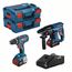  Profi-Sets Bosch 18V-Set: GSR 18V-28 + GBH 18V-21 + 2 x GBA 4.0Ah + GAL 18V-40 + L-BOXX 12377795