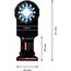  Bosch sonstiges Bosch Expert MetalMax AIZ 32 AIT Blatt für Multifunktionswerkzeuge, 40x32 mm, 10 Stk. 12368731