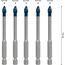  EXPERT HEX-9 HardCeramic Bohrer-Sets Bosch EXPERT HEX-9 HardCeramic Dachziegel-Bohrer-Set, 6 mm, 5-tlg., für Dreh- und Schlagbohrer 12370338