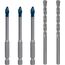  EXPERT HEX-9 HardCeramic Bohrer-Sets Bosch EXPERT HEX-9 HardCeramic Bohrer Mixed Set, 6 mm, 5-tlg., für Dreh- und Schlagbohrer 12370335