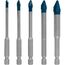  EXPERT HEX-9 HardCeramic Bohrer-Sets Bosch EXPERT HEX-9 HardCeramic Bohrer-Set, 4/5/6/8/10 mm, 5-tlg., für Dreh- und Schlagbohrer 12370337