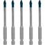  Bohrer-Sets EXPERT HEX-9 HardCeramic Bohrer-Sets Bosch EXPERT HEX-9 HardCeramic Dachziegel-Bohrer-Set, 5 mm, 5-tlg., für Dreh- und Schlagbohrer 12370336