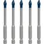  EXPERT HEX-9 HardCeramic Bohrer-Sets Bosch EXPERT HEX-9 HardCeramic Dachziegel-Bohrer-Set, 6 mm, 5-tlg., für Dreh- und Schlagbohrer 12370338