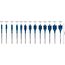  EXPERT SelfCut Speed Flachfräsbohrer-Sets Bosch EXPERT SelfCut Speed Flachfräsbohrer-Set, 10/12/13/14/16/18/20/22/24/25/28/30/32 mm, 13-tlg., für Bohrmaschinen 12370673
