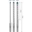  EXPERT SDS plus-7X Hammerbohrer-Sets Bosch EXPERT SDS-plus-7X Hammerbohrer-Set, 6/8/10 mm, 3-tlg., für Bohrhämmer 12371423
