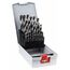  HSS PointTeQ Spiralbohrer-Sets mit Sechskantschaft Bosch HSS-Spiralbohrer PointTeQ, 25-tlg., ProBox, 1–13 mm, für Bohrmaschinen 12372104