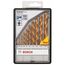  HSS-TiN Metallbohrer-Sets Bosch 10-tlg. Metallbohrer-Set, Robust Line, HSS-TiN, 135°, 1–10 mm, für Bohrmaschinen 12372120