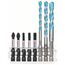  Bohrer-Sets HEX-9 MultiConstruction und Impact Power Bit Mixed Sets Bosch Hex-9 MultiConstruction, 5/6/8 mm; Impact Power-Bit, 50 mm PH2, PZ2, T20, T25, T30, für Schlagschrauber 12372249