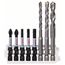  HEX-9 Ceramic und Impact Power Bit Mixed Sets Bosch Hex-9 Ceramic, 5/6/8 mm; Impact Power-Bit, 50 mm PH2, PZ2, T20, T25, T30, für Schlagschrauber 12372250