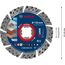  EXPERT MultiMaterial X-LOCK Diamanttrennscheiben Bosch EXPERT MultiMaterial X-LOCK Diamanttrennscheiben, 125 x 22,23 x 2,4 x 12 mm, für kleine Winkelschleifer 12369867
