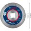  EXPERT HardCeramic X-LOCK Diamanttrennscheiben Bosch EXPERT HardCeramic X-LOCK Diamanttrennscheiben, 125 x 22.23 x 1.4 x 10 mm, für kleine Winkelschleifer 12369864