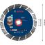  EXPERT MultiMaterial Diamanttrennscheiben Bosch EXPERT MultiMaterial Diamanttrennscheiben, 230 x 22,23 x 2,4 x 15 mm, für große Winkelschleifer mit Spannmutter 12369852