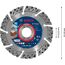  EXPERT MultiMaterial Diamanttrennscheiben Bosch EXPERT MultiMaterial Diamanttrennscheiben, 115 x 22,23 x 2,2 x 12 mm, für kleine Winkelschleifer 12369859