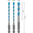  Bohrer-Sets EXPERT HEX-9 MultiConstruction Bohrer-Sets Bosch EXPERT HEX-9 MultiConstruction Bohrer-Set, 5/6/8 mm, 3-tlg., für Dreh- und Schlagbohrer 12372232