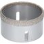  Dry Speed X-LOCK Diamantbohrkronen Best for Ceramic Bosch X-LOCK Diamanttrockenbohrer Best for Ceramic Dry Speed 75 x 35, für kleine Winkelschleifer 12370132