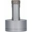  Dry Speed X-LOCK Diamantbohrkronen Best for Ceramic Bosch X-LOCK Diamanttrockenbohrer Best for Ceramic Dry Speed 16 x 30, für kleine Winkelschleifer 12370139