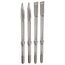  Meißelsets RTec Spitz- und Flachmeißel-Sets mit SDS max-Schaft Bosch 4-tlg. SDS-max Meißel-Set, für Bohrhämmer 12372268