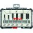  Fräser-Sets Nutfräser-Sets, 6-teilig Bosch Fräser-Set, 6-tlg. Nutfräser-Set, 8-mm-Schaft, für Handfräsen 12372258