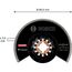  EXPERT Grout Segment Blade ACZ 85 RD4 Segmentsägeblätter für Multifunktionswerkzeuge Bosch EXPERT Grout Segment Blade ACZ 85 RD4 Blatt für Multifunktionswerkzeuge, 85 mm, für oszillierende Multifunktionswerkzeuge 12372822