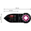  EXPERT AVZ 32 RT10 Schleiffinger Bosch EXPERT Sanding Finger Fine AVZ 32 RT10 Schleifplatte für Multifunktionswerkzeuge, 32 x 50 mm, für oszillierende Multifunktionswerkzeuge 12372768
